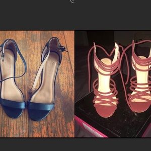 2 Pairs of Charlotte Russe heels 👠 Size 6